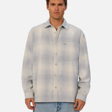 Industrie The Highland L/S Shirt in Grey Combo