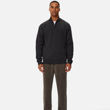 Industrie The Lakewood Zip Neck Knit Charcoal