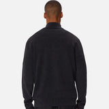 Industrie The Lakewood Zip Neck Knit Washed Black