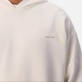 Industrie The Lugo Textured Hoodie In Creme