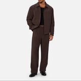Industrie The Lusso Pant in Dark Aubergine