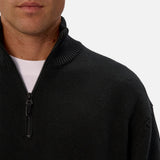 Industrie The Maine Zip Neck Knit in Pine