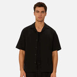 Industrie The Marbella Short Sleeve Shirt Black