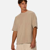 Industrie The Marlon T-Shirt in Mushroom
