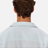 Industrie The Meridian Short Sleeve Shirt in Aquatic
