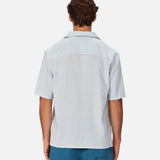 Industrie The Meridian Short Sleeve Shirt in Aquatic