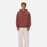 Industrie The New Del Sur Washed Hoodie in Oxblood