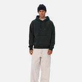 Industrie The New Del Sur Washed Hoodie in Rich Green