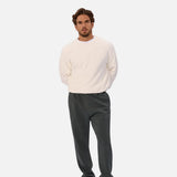 Industrie The New England Crew Knit in Chalk