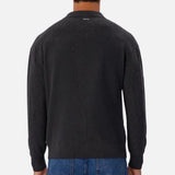 Industrie The New England Polo Knit In Gasoline