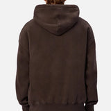 Industrie The New Plain Del Sur Fleece Hoodie In Umber