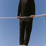 Industrie The Tech Del Sur Track Pant in Solid Black