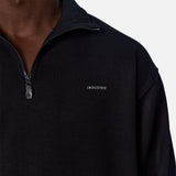 Industrie The Tech Staunton Track Top in Solid Black