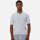 Industrie The Valencia Knitted Polo in Oceania