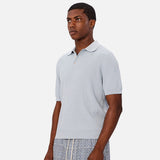 Industrie The Valencia Knitted Polo in Oceania