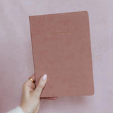 Inspired Stories 'Create Your Own Story' Lined Notebook in Dusty Rose