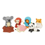 iwako Puzzle Erasers - Forest Animals