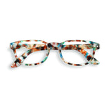 Izipizi #B Reading Glasses In Blue Tortoise