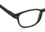Izipizi #B Reading Glasses In Kaki Green