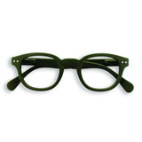 Izipizi #C Reading Glasses In Kaki Green