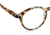 Izipizi #D Reading Glasses In Blue Tortoise