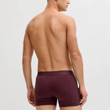 Jack and Jones Bamboo Trunks 3 Pack Blue/Port Royale