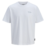 Jack and Jones Relaxed Fit T-Shirt Bright White