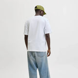 Jack and Jones Relaxed Fit T-Shirt Bright White