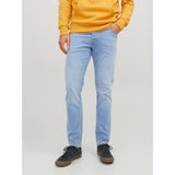 Jack & Jones 330 Original Slim Fit Denim Jeans In Light Blue