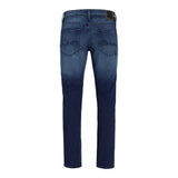Jack & Jones 424 JJMIKE JJFOX Tapered Fit Denim Jeans In Blue