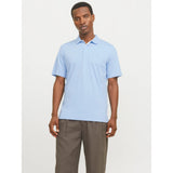 Jack & Jones Austin Classic Polo Shirt In Chambray Blue