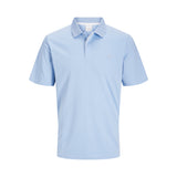 Jack & Jones Austin Classic Polo Shirt In Chambray Blue