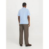 Jack & Jones Austin Classic Polo Shirt In Chambray Blue