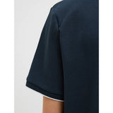 Jack & Jones Austin Polo Shirt in Sky Captain
