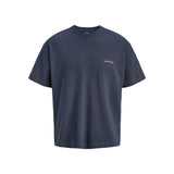 Jack & Jones Back Graphic T- Shirt In Odyssey Grey