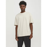 Jack & Jones Bradley Oversized T-Shirt in Moonbeam