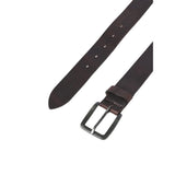 Jack & Jones JACVICTOR Belt In Black Coffee