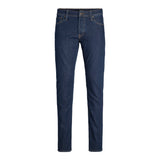 Jack & Jones JJGlenn Original Slim Fit Jeans In Blue Denim