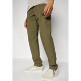 Jack & Jones Kane Barkley Loose Cargo Trousers In Olive Night