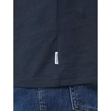 Jack & Jones Organic Basic O-neck T-shirt In Navy Blazer