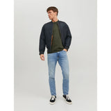Jack & Jones Organic Basic O-neck T-shirt In Olive Night