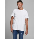 Jack & Jones Organic Basic O-neck T-shirt In White