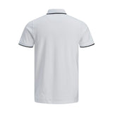 Jack & Jones Plain Polo Slim Fit Shirt White