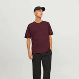 Jack & Jones Plain Regular Fit T-Shirt Port Royale