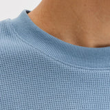 Jack & Jones Plain T-Shirt Relaxed Fit Blue Mirage