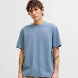 Jack & Jones Plain T-Shirt Relaxed Fit Blue Mirage