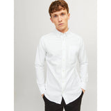 Jack & Jones Slim Fit Casual Shirt In White