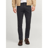 Jack & Jones Slim Fit Chino Trousers In Black