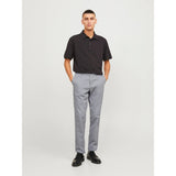 Jack & Jones Slim Fit Chino Trousers In Ultimate Grey