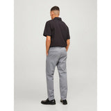 Jack & Jones Slim Fit Chino Trousers In Ultimate Grey